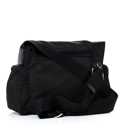 Prada Nylon Vela Messenger Black 2 of 13
