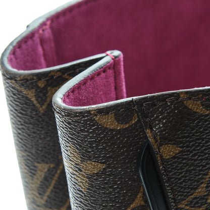 Louis Vuitton Calfskin Monogram Kimono Tote Aurore 8 of 9