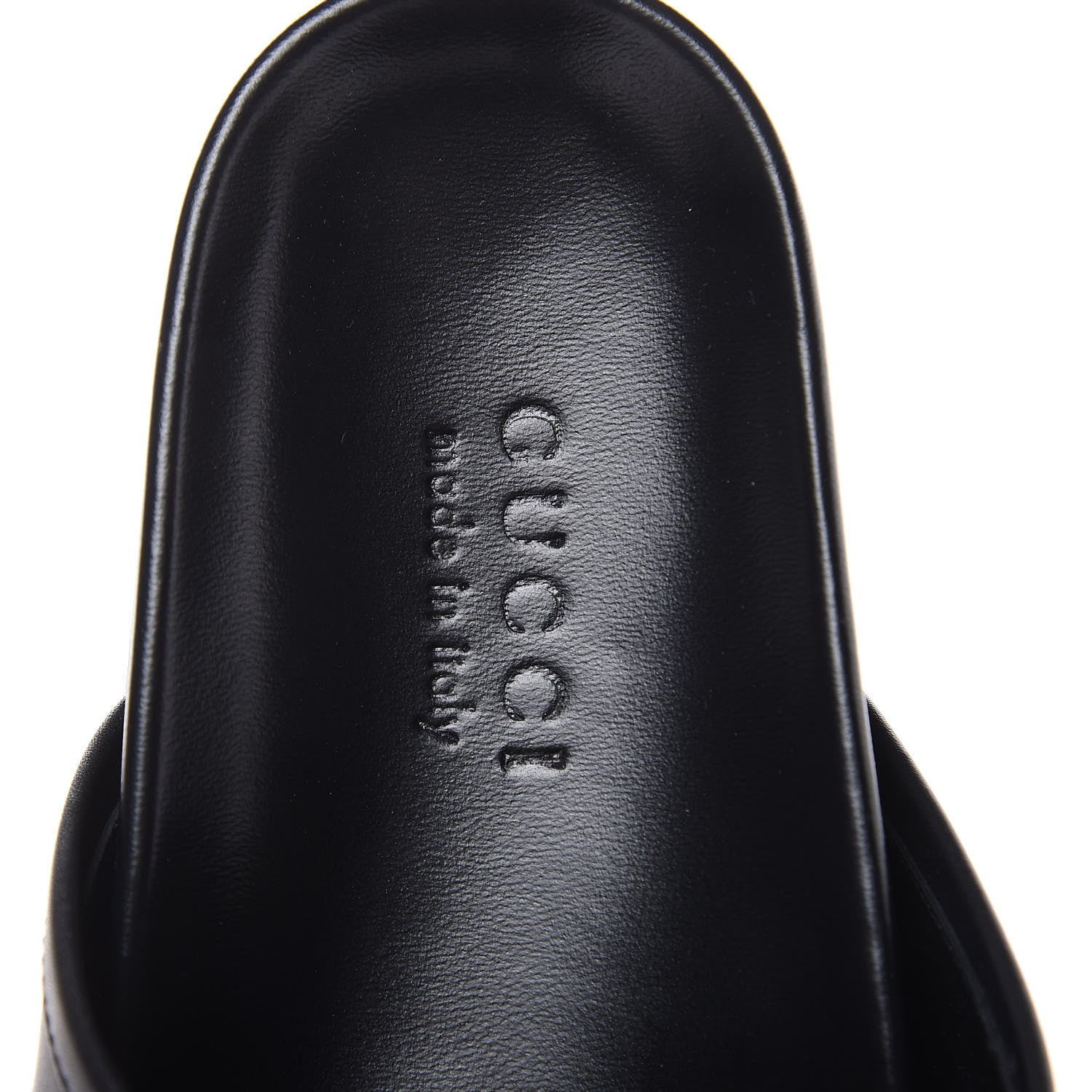Gucci Calfskin Bee Star Embroidered Mens Horsebit River Slippers 10 Black 6 of 8