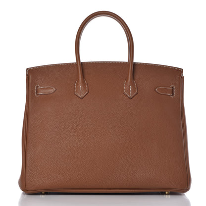 Hermes Togo Birkin 35 Gold 24 of 32