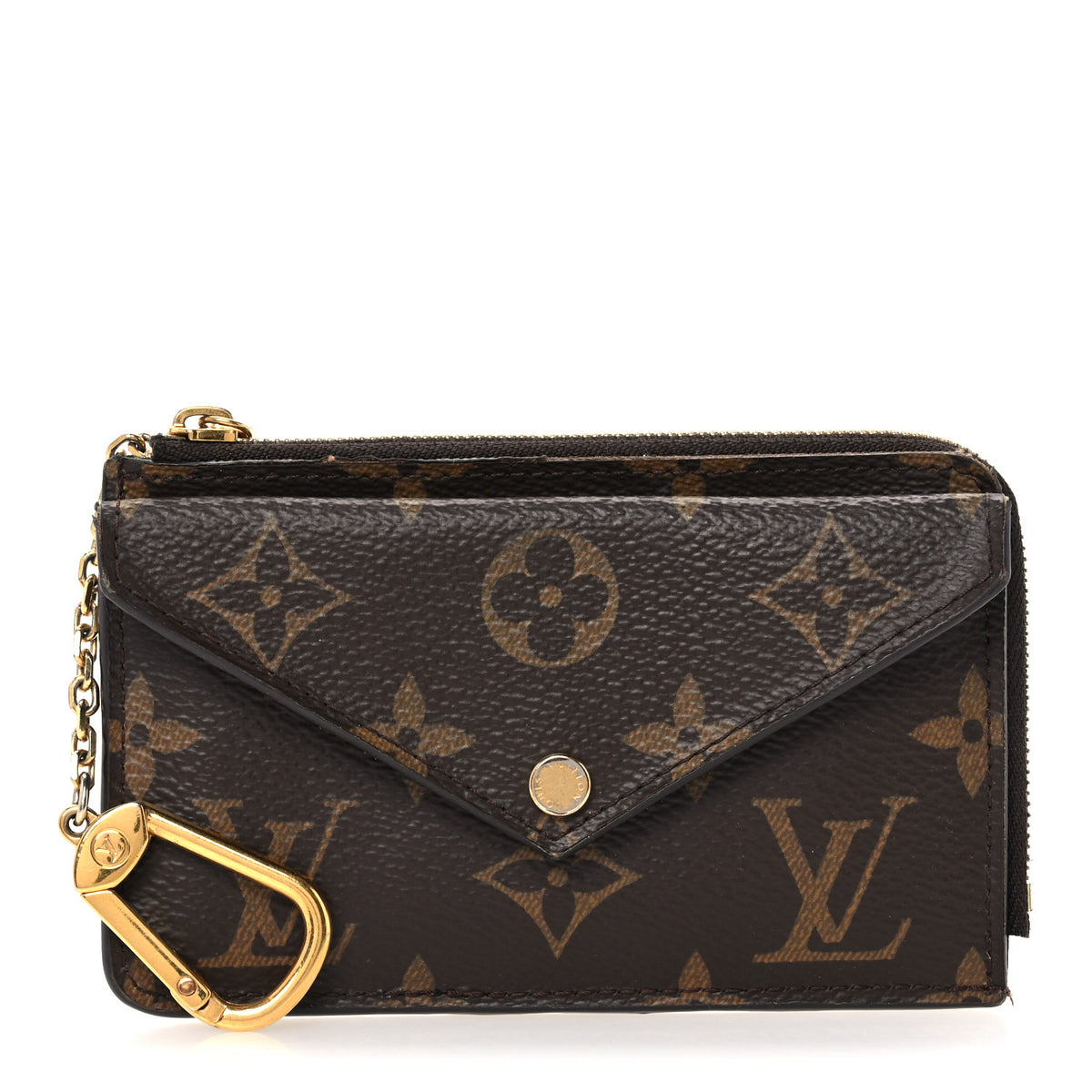 Monogram Recto Verso Card Holder Black
