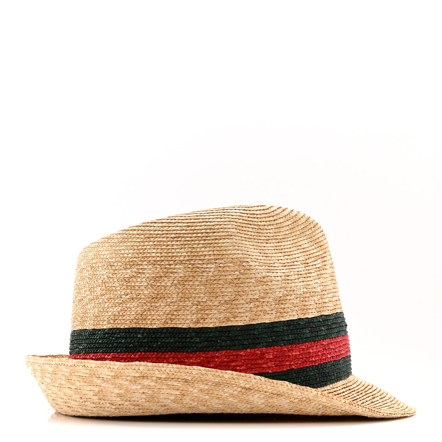 Abaca Straw Web Fedora Hat M