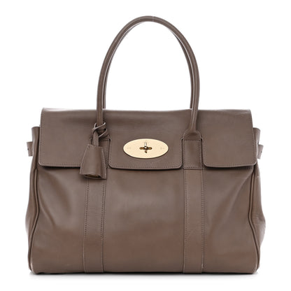 Mulberry Smooth Calfskin Bayswater Taupe 1 of 11