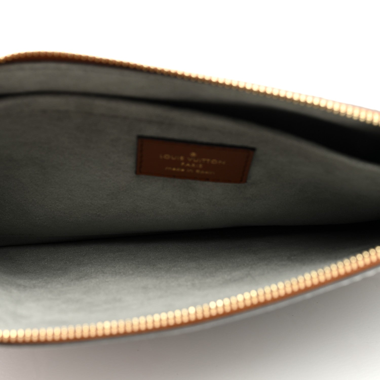 Louis Vuitton Metallic Monogram LV Garden Neverfull MM GM Pochette Silver 5 of 6