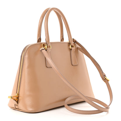 Prada Saffiano Vernice Medium Promenade Tote Cammeo 3 of 16