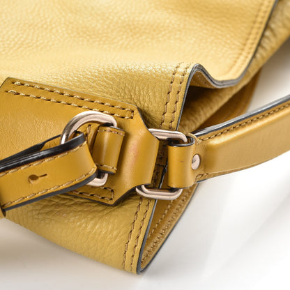Burberry Grainy Calfskin Medium Susanna Hobo Bright Straw 9 of 16