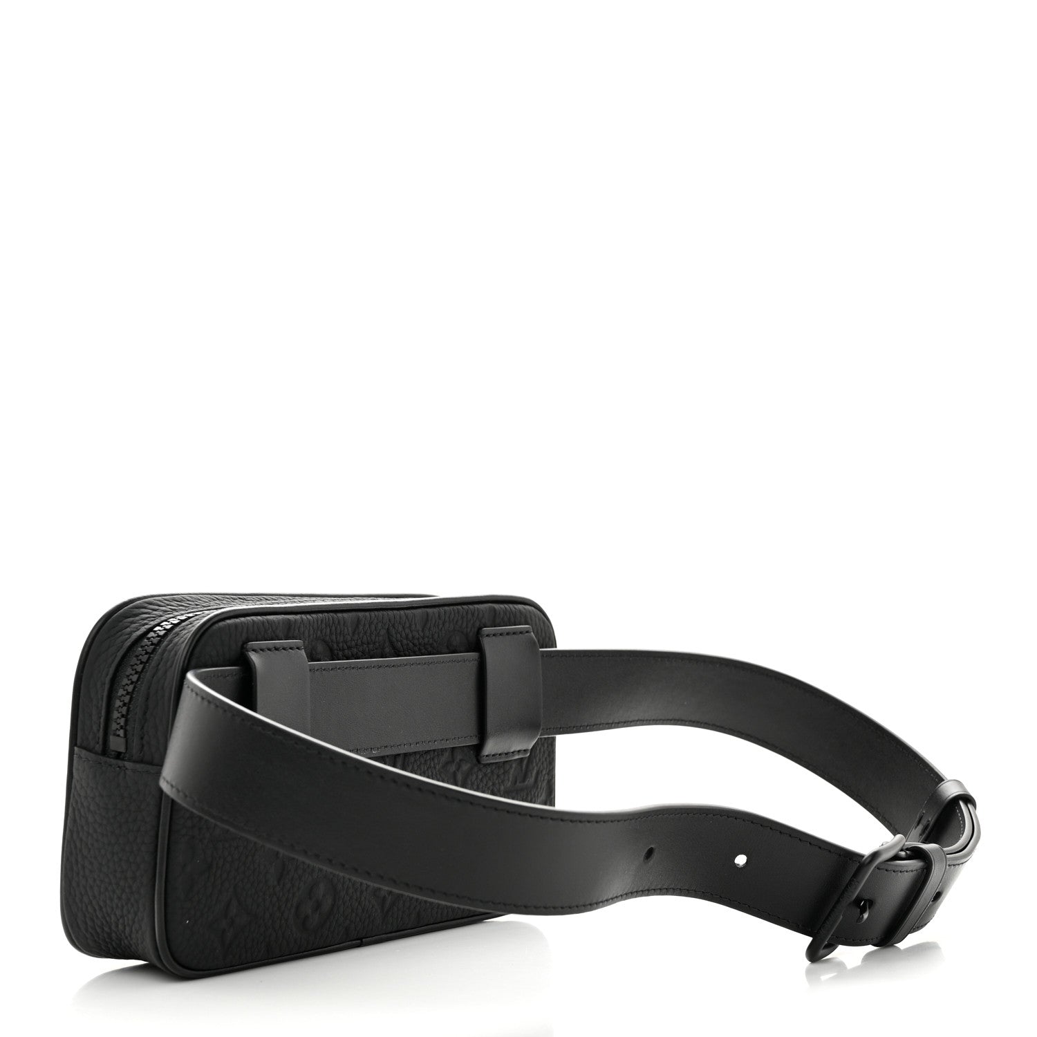 Louis Vuitton GUCCI Taurillon Monogram Uniformes Solar Ray Soft Pochette Volga Belt Bag Black 3 of 9