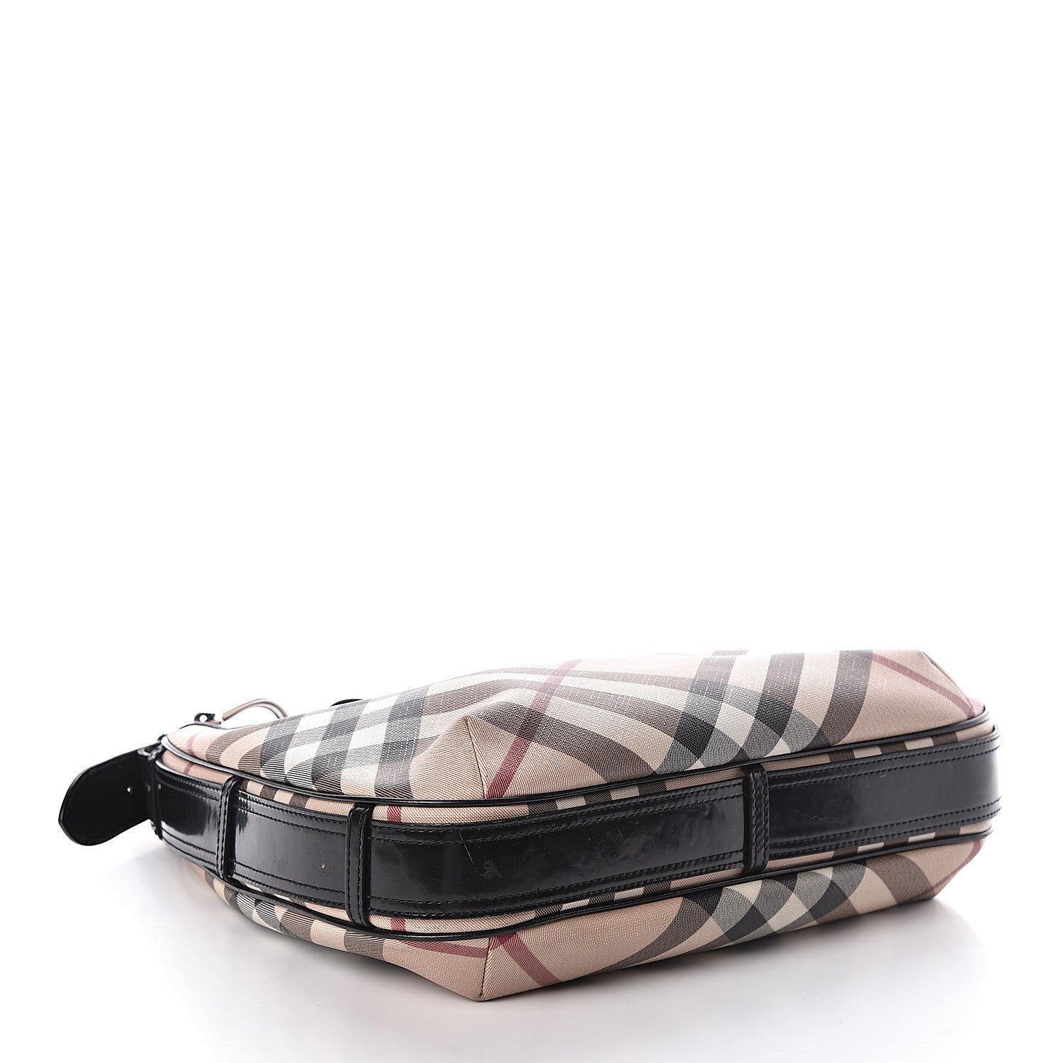 Burberry Nova Check Shoulder Bag Black 4 of 11