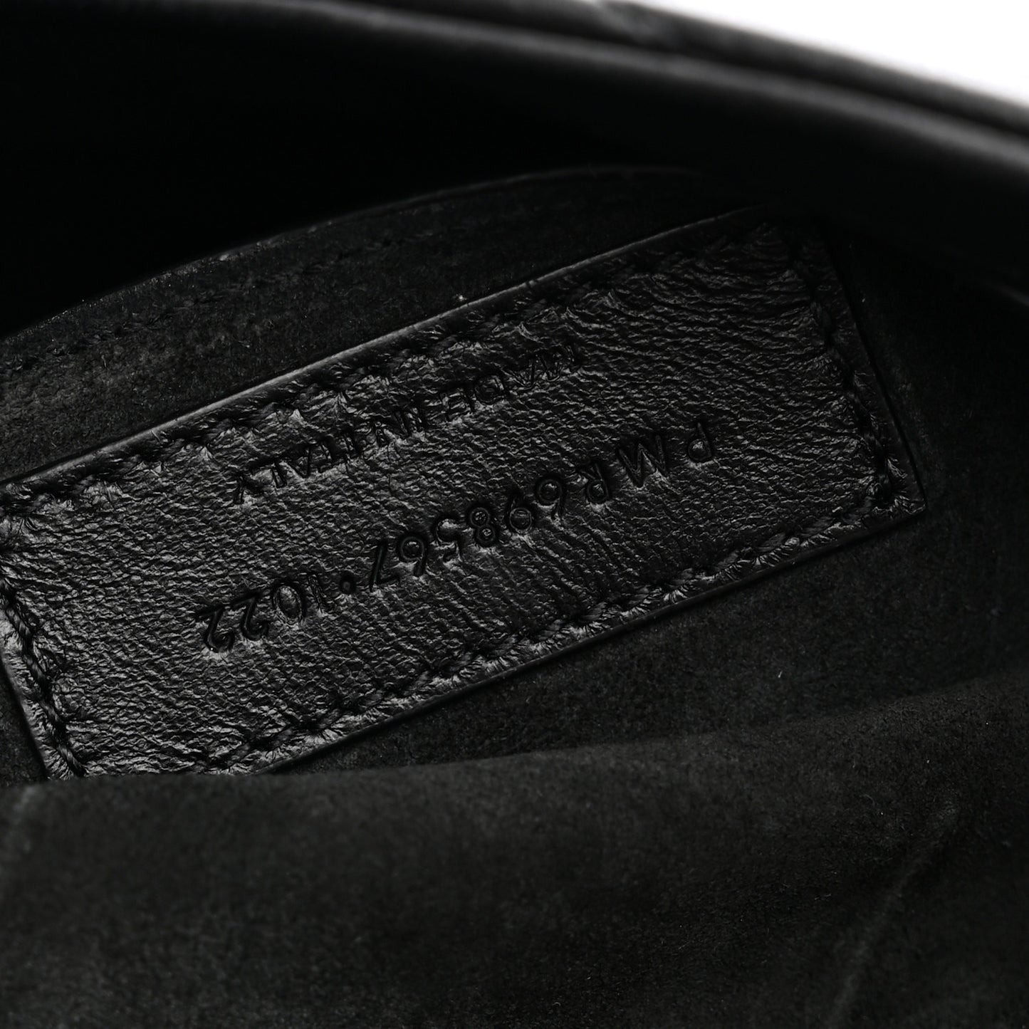 Lambskin Quilted Le 57 Diamond Shoulder Bag Black