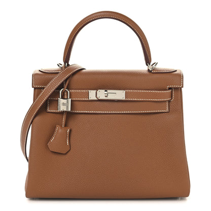 Hermes Togo Kelly Retourne 28 Gold 1 of 14