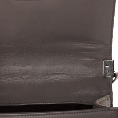 Chanel Velvet Quilted Small Boy Flap Grey 15 of 18