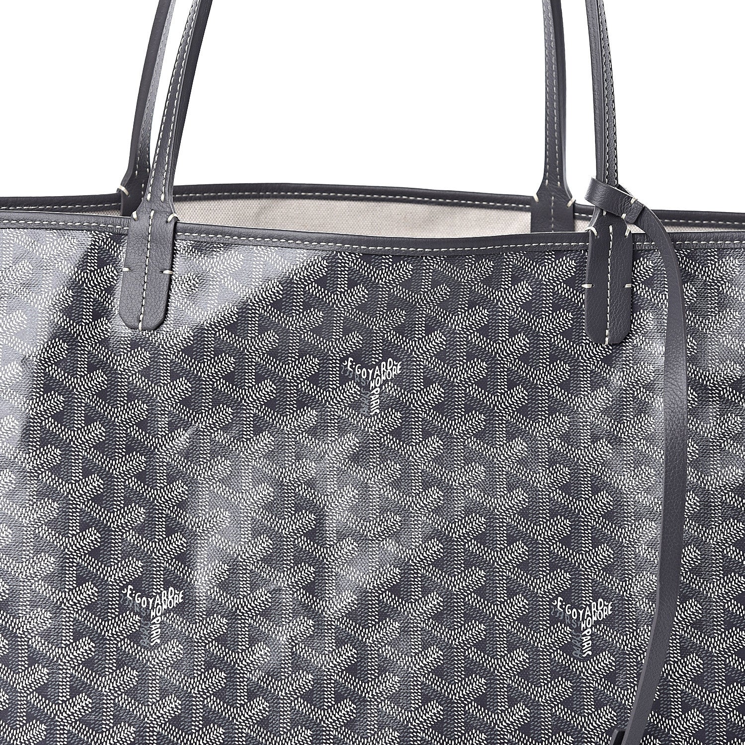 Goyard Goyardine Saint Louis GM Grey 11 of 11