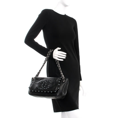 Chanel Lambskin Pearl Obsession Flap Black 2 of 10