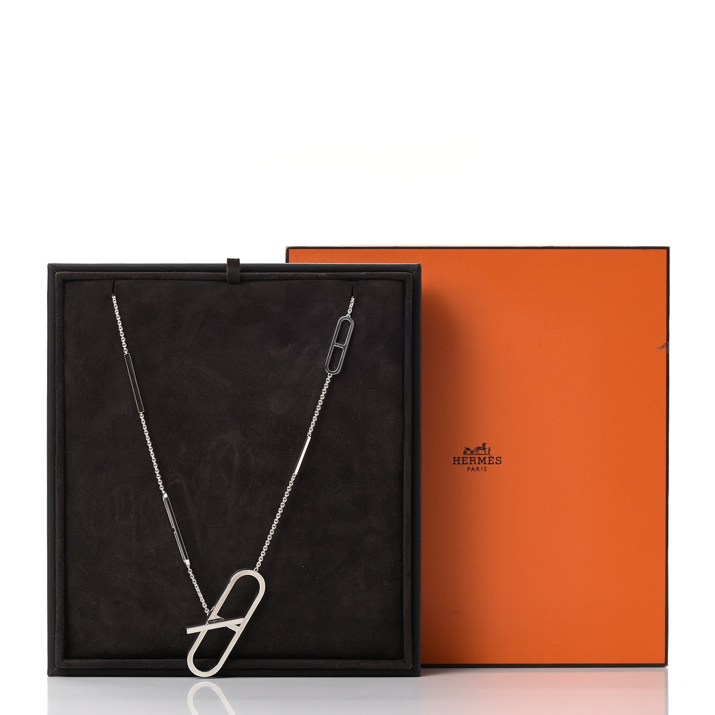 Sterling Silver Ever Chaine d'Ancre Long Lariat Necklace