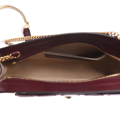 Givenchy Goatskin Diamond Quilted Pocket Crossbody Aubergine 7 of 10