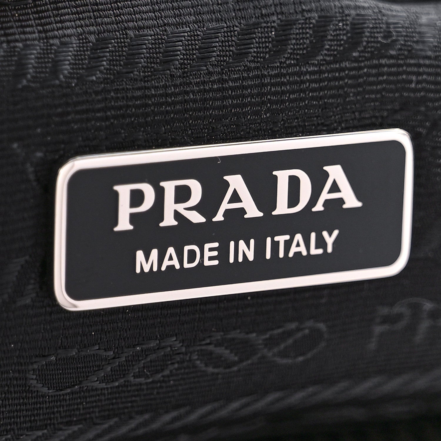 Prada Nylon Sequin Embellished Polka Dot Re-Edition 2005 Shoulder Bag Black 5 of 7