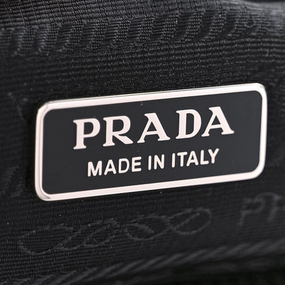 Prada Nylon Sequin Embellished Polka Dot Re-Edition 2005 Shoulder Bag Black 5 of 7