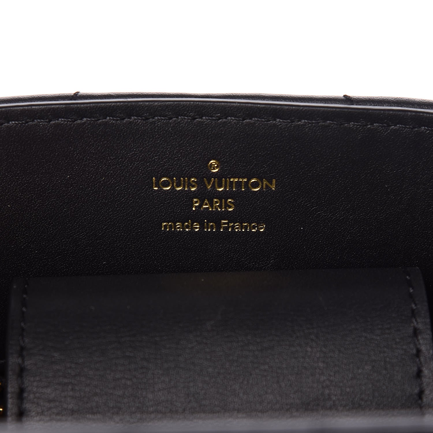 Louis Vuitton Calfskin New Wave Chain Tote Black 8 of 10