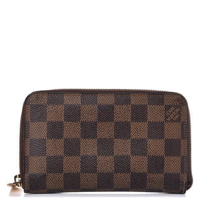 Louis Vuitton Damier Ebene Zippy Compact Wallet 1 of 7