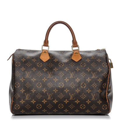 Louis Vuitton Monogram Speedy 35 1 of 9