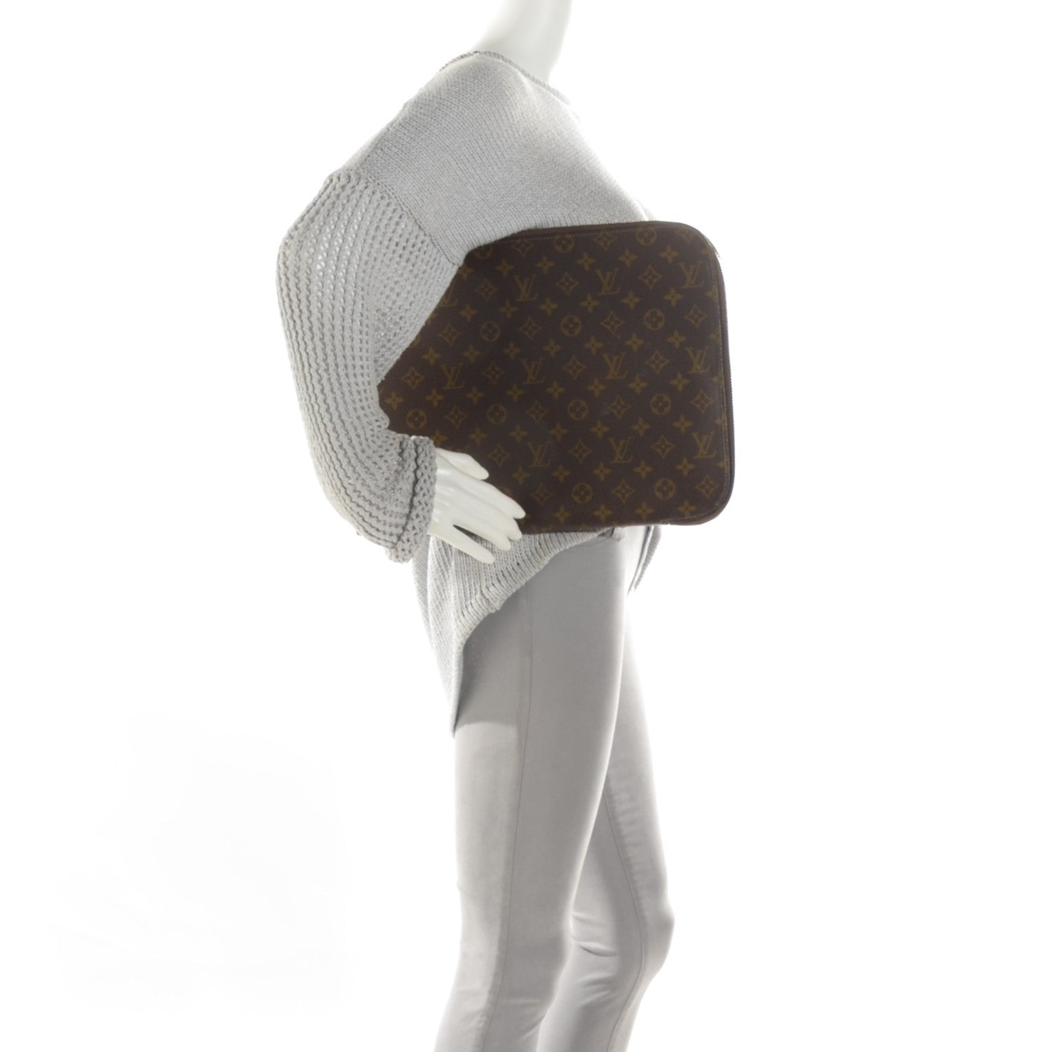 Louis Vuitton Monogram Poche Documents Portfolio Case 2 of 9