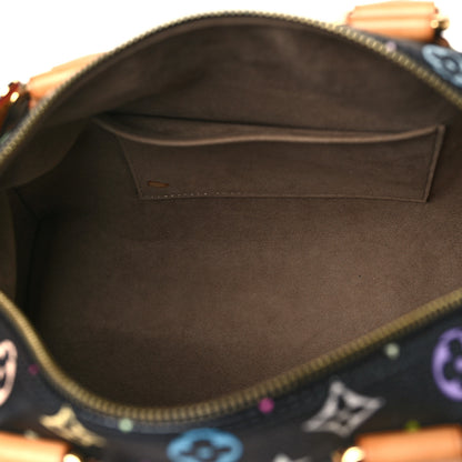 Louis Vuitton Monogram Multicolor Speedy 30 Black 5 of 12