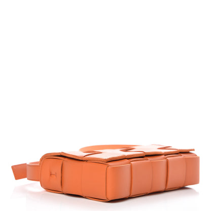 Bottega Veneta Nappa Maxi Intreccio Cassette Bag Burned Orange 4 of 10