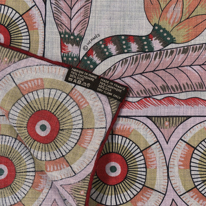 Hermes Cashmere Silk The Savana Dance Shawl 140 3 of 5