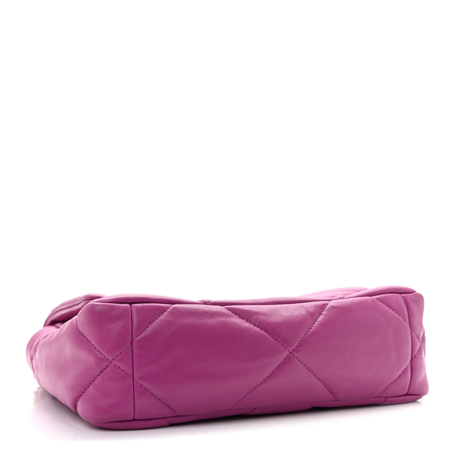 Chanel Lambskin Quilted Medium Chanel 19 Flap Purple 4 of 12
