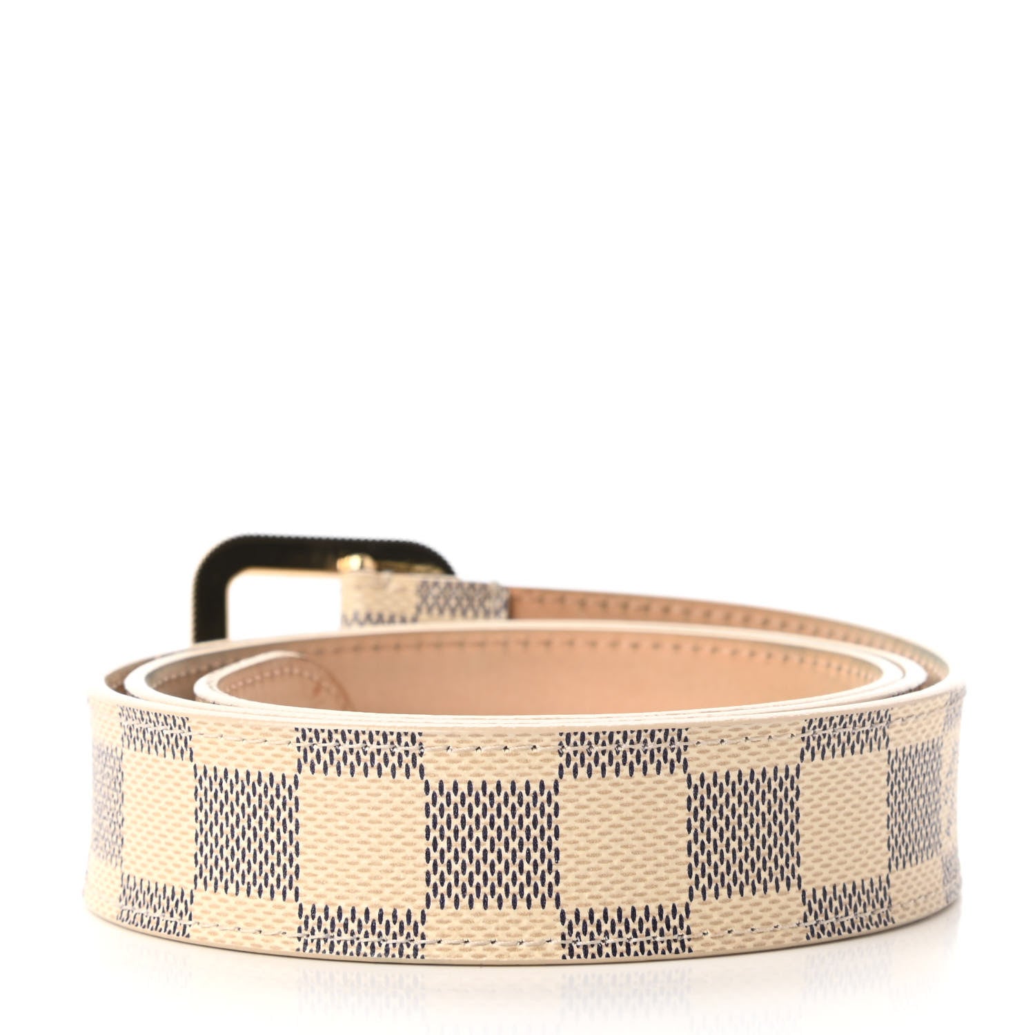 Louis Vuitton Damier Azur 30mm Tresor Belt 90 36 2 of 7