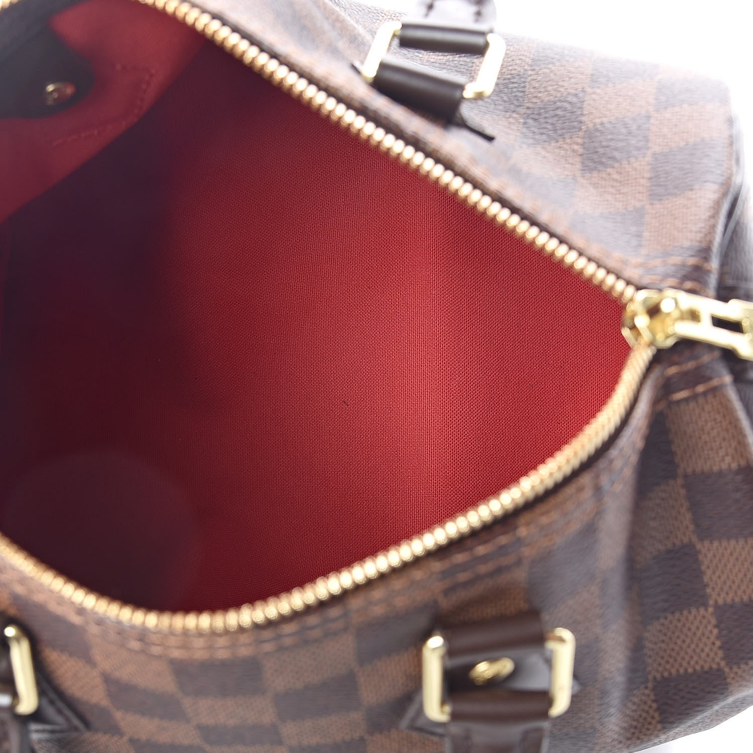 Louis Vuitton Damier Ebene Speedy Bandouliere 25 5 of 11