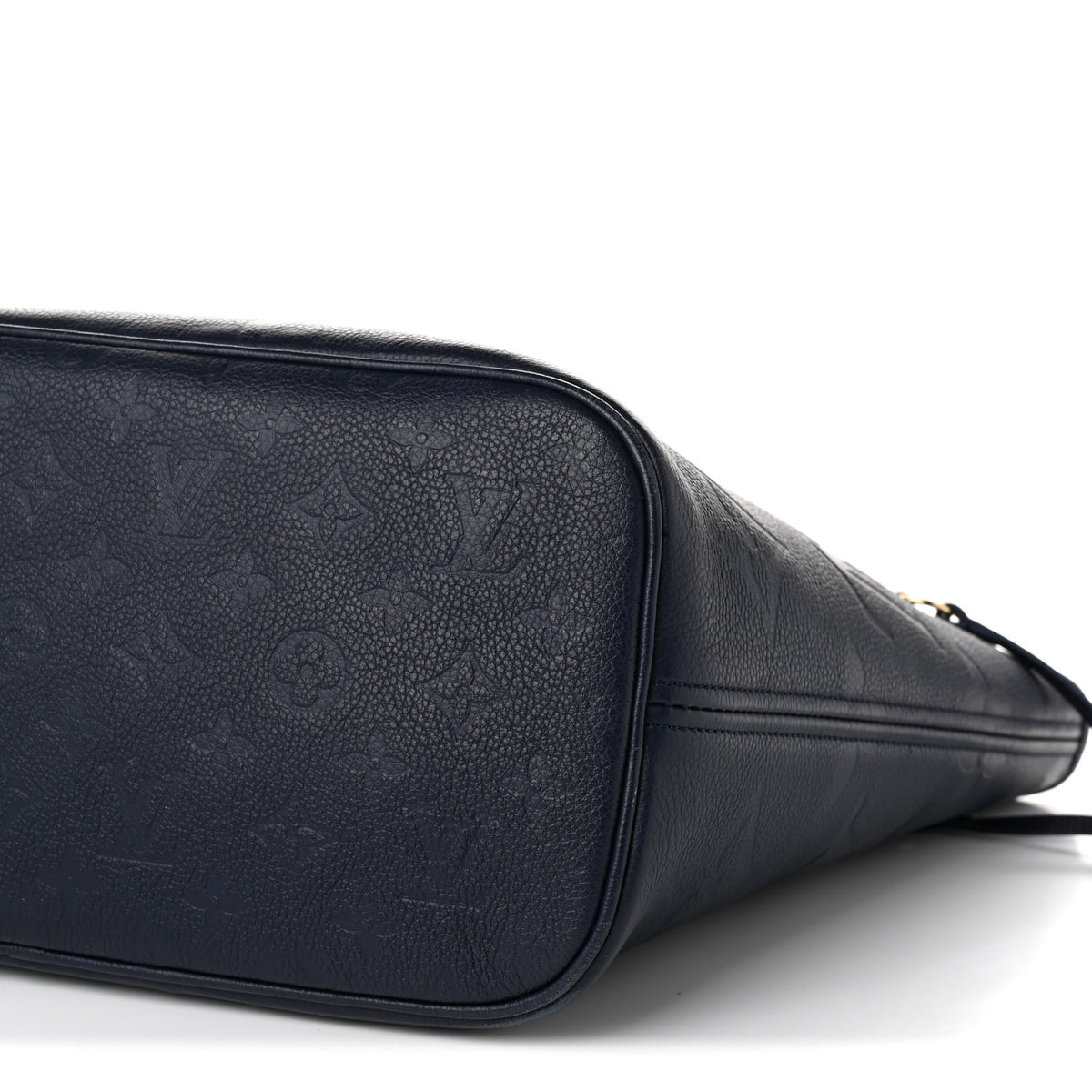 Louis Vuitton Empreinte Monogram Giant Neverfull MM Navy 10 of 10
