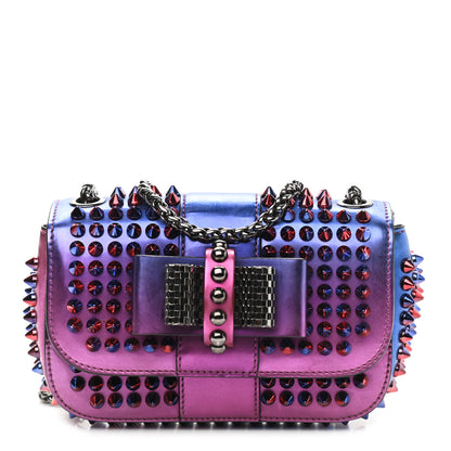 Christian Louboutin Patent Scarabe Spikes Sweety Charity Crossbody Bag Rose Digitale 1 of 8