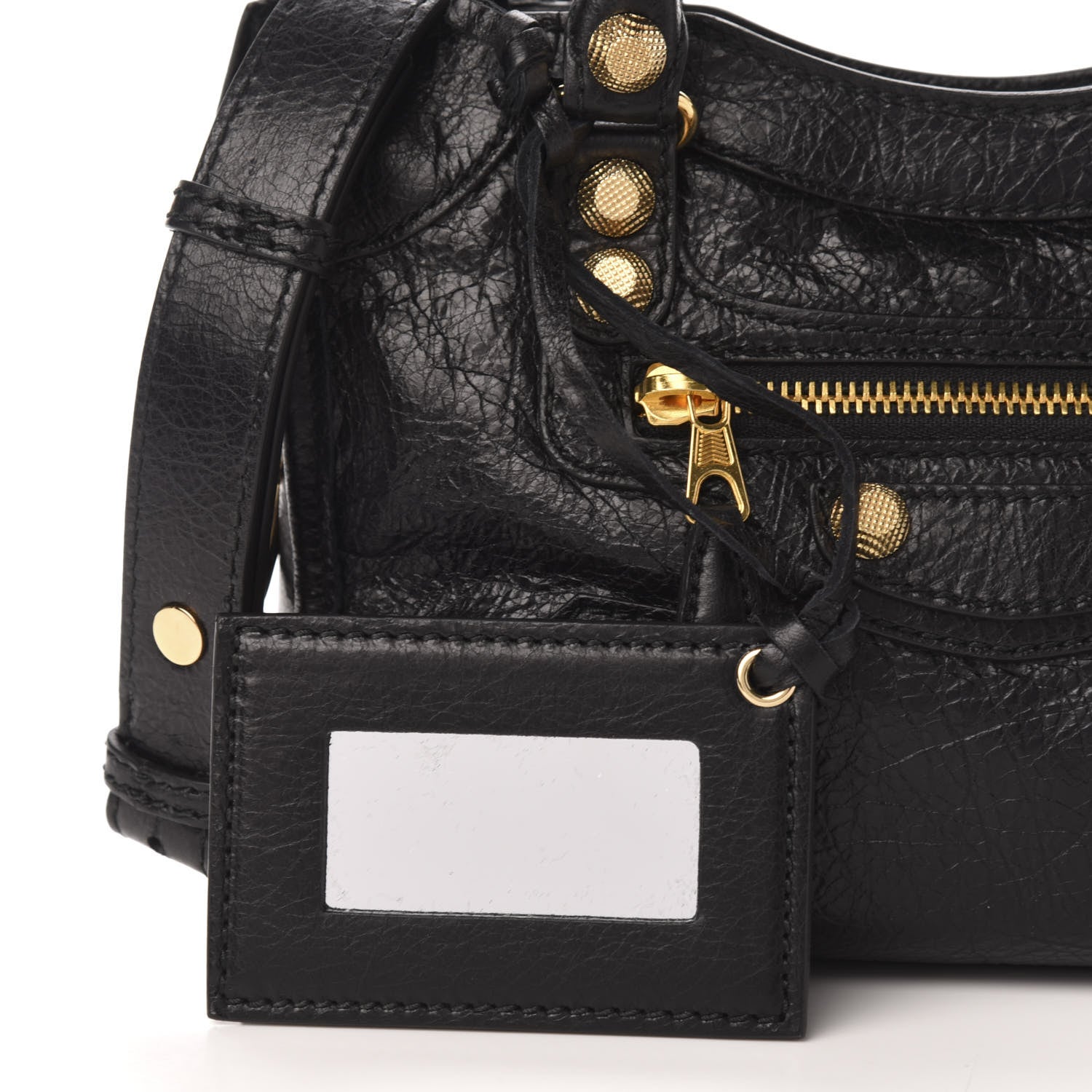 Balenciaga Agneau Giant 12 Gold Hardware Mini City Black 11 of 12