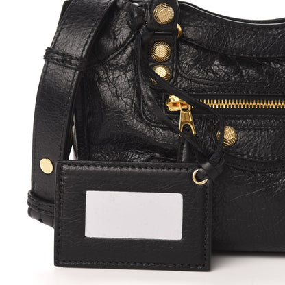 Balenciaga Agneau Giant 12 Gold Hardware Mini City Black 11 of 12
