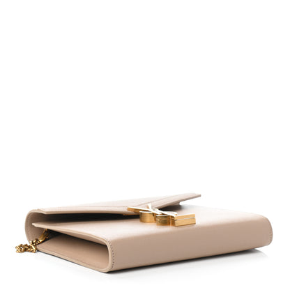 Saint Laurent Grain De Poudre Monogram Cassandra Clasp Bag Beige 4 of 8
