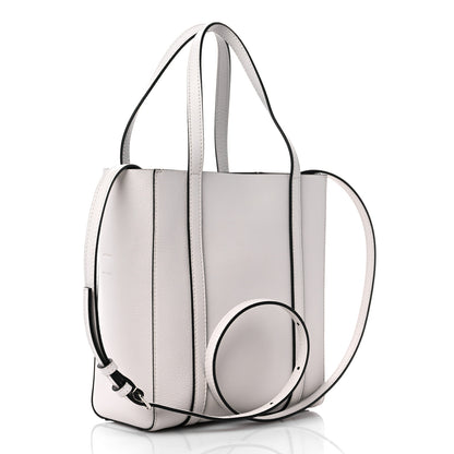 Balenciaga Smooth Calfskin Logo Double Sided XXS Everyday Tote Chalky White Black 3 of 8