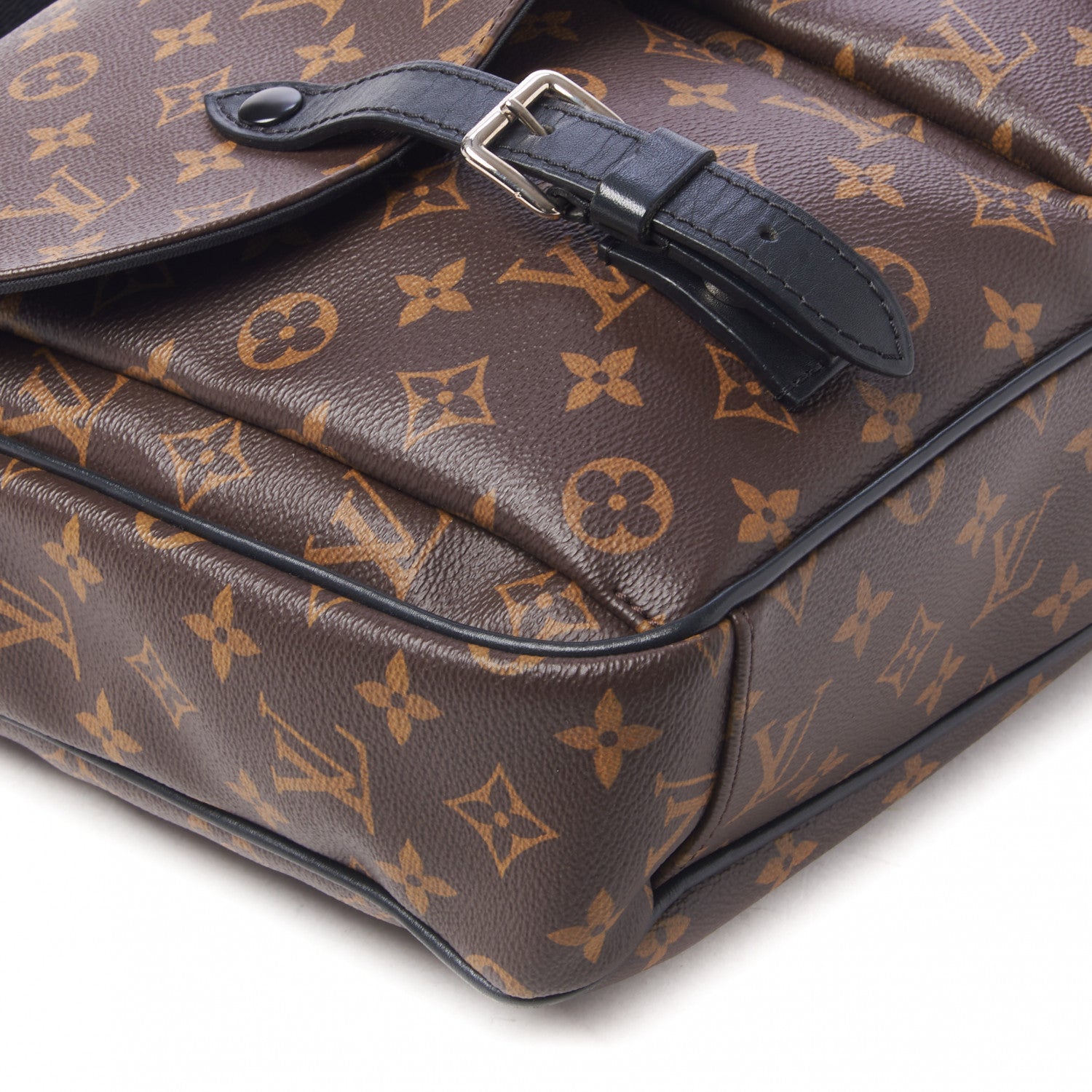 Louis Vuitton Monogram Macassar Christopher Messenger 6 of 8