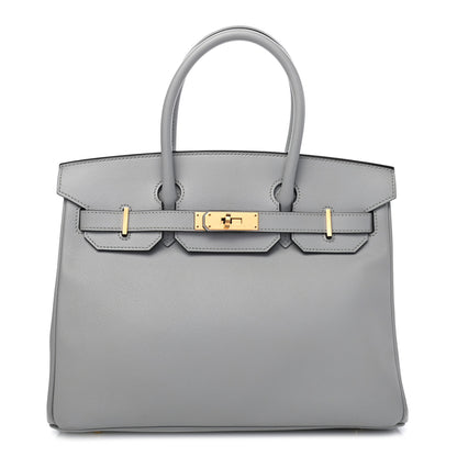 Hermes Epsom Birkin 30 Gris Mouette 1 of 10
