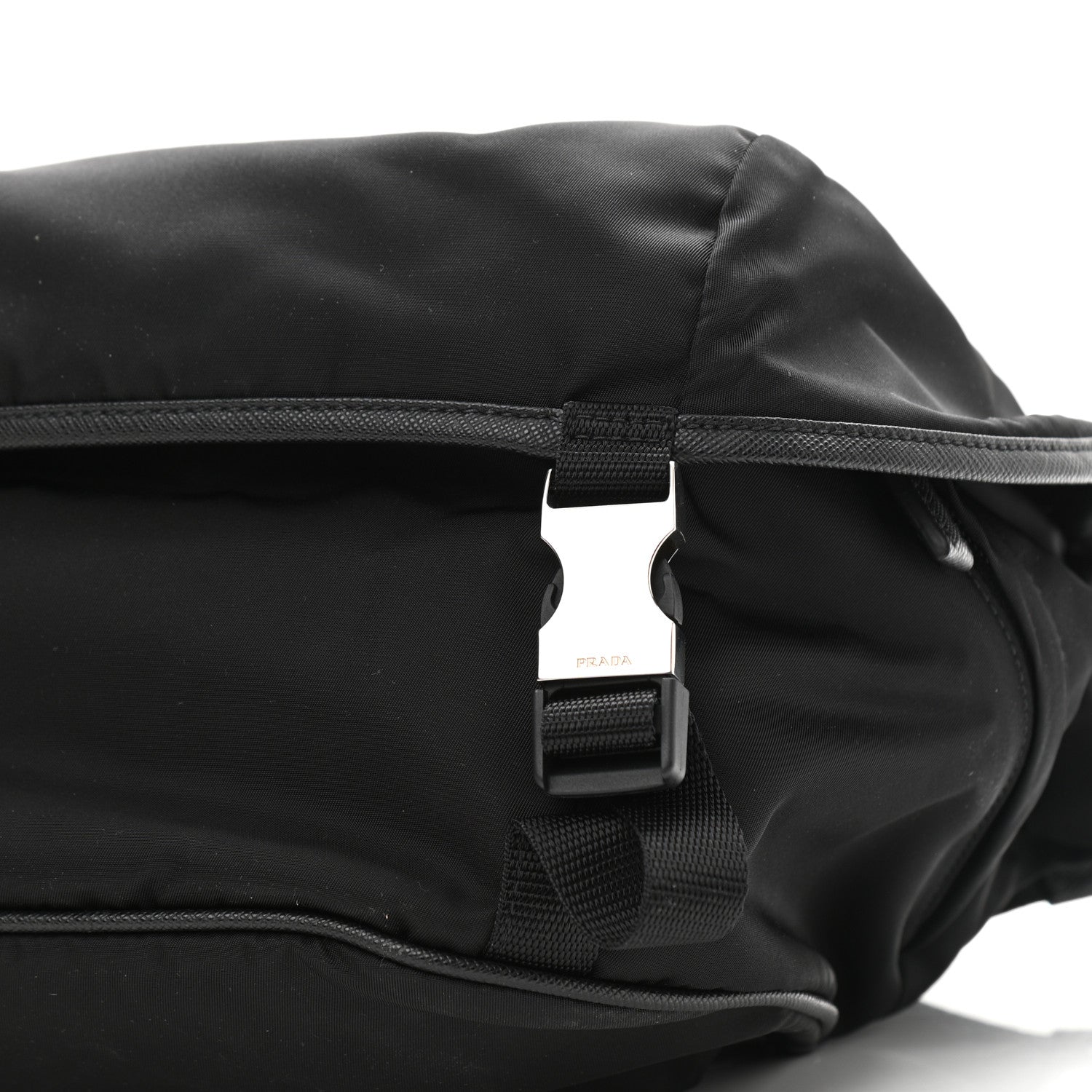 Prada Nylon Tessuto Montagna Messenger Bag Black 10 of 10