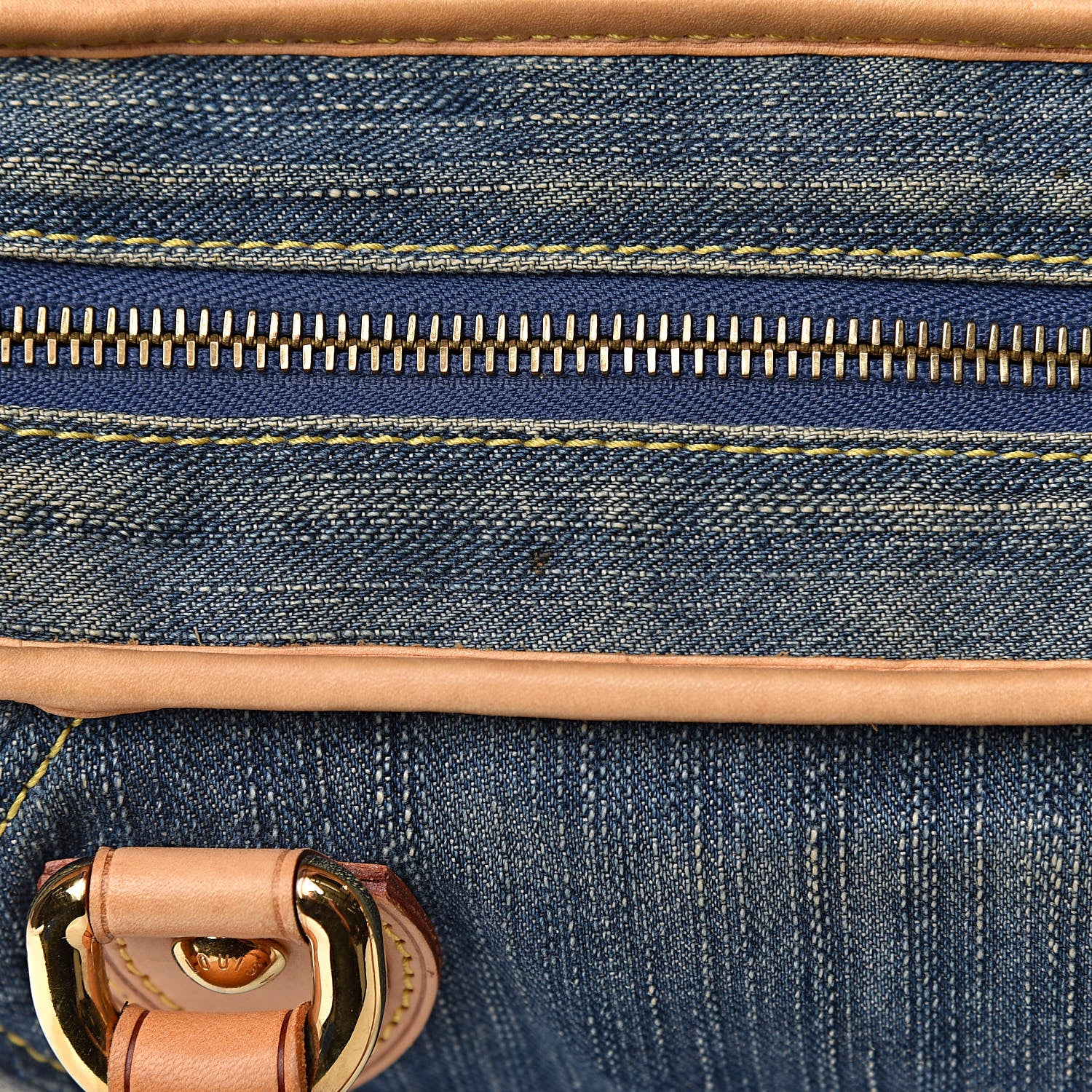 Louis Vuitton Denim Neo Cabby GM Blue 10 of 13