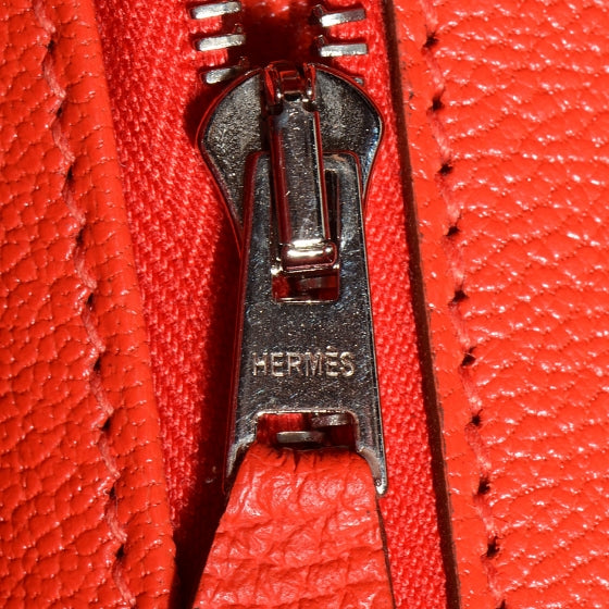 Togo Birkin 35 Rouge Casaque