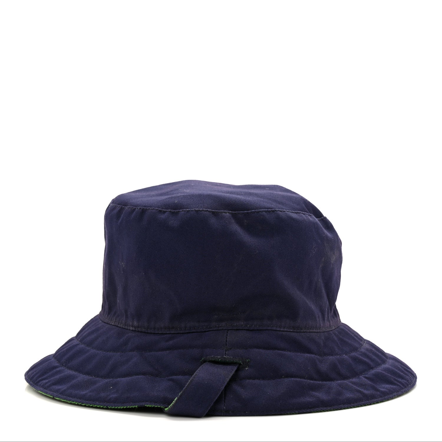 Gucci Monogram Multicolor Reversible Self-Tie Bucket Hat S Green Blue 9 of 16