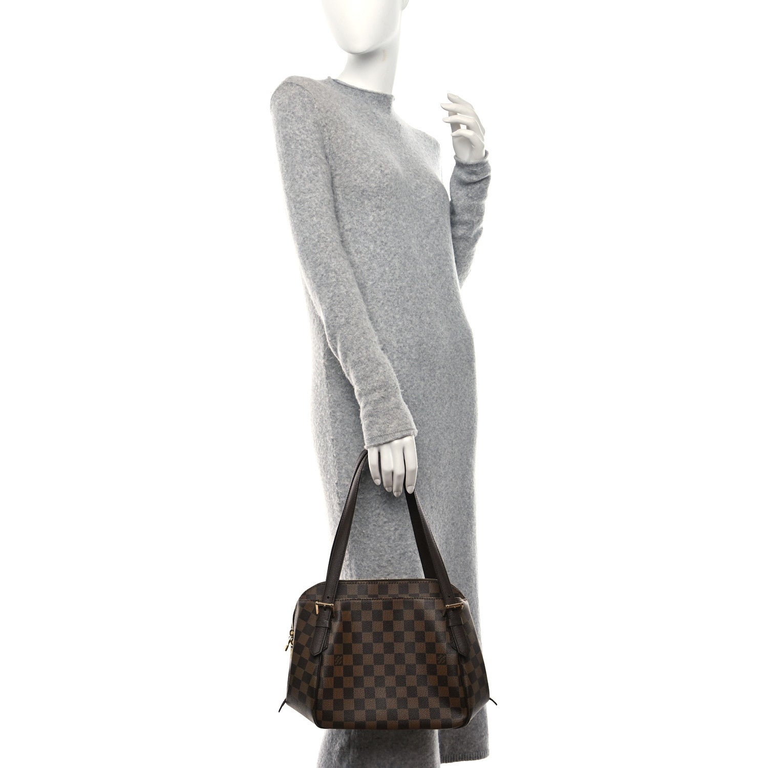 Louis Vuitton Damier Ebene Belem MM 4 of 9