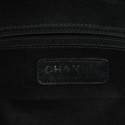 Chanel Calfskin Large Diamond Stitch Tote Black 6 of 7