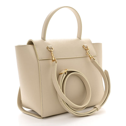 Celine Grained Calfskin Nano Belt Bag Linen 3 of 12