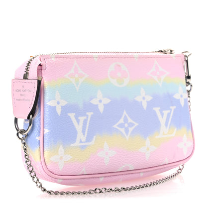 Louis Vuitton Monogram Escale Mini Pochette Accessories Pastel 3 of 11