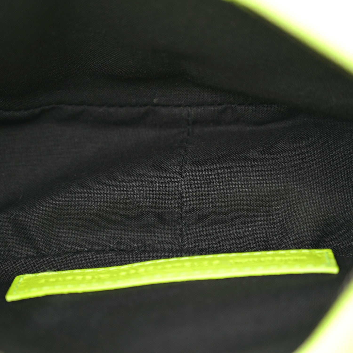 Balenciaga Agneau Arena Le Cagole Shoulder Bag XS Fluo Yellow 5 of 11