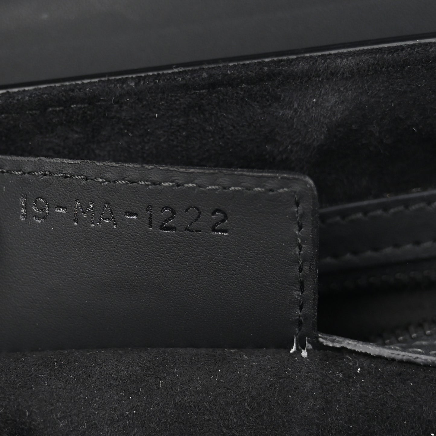 Ultra Matte Saddle Bag With Strap Black