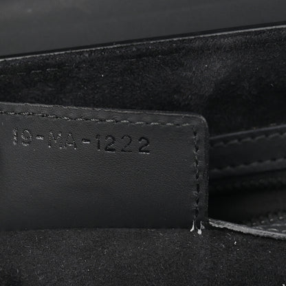 Christian Dior Ultra Matte Saddle Bag With Strap Black 7 of 10